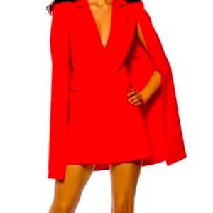 Like new Akira cape dress